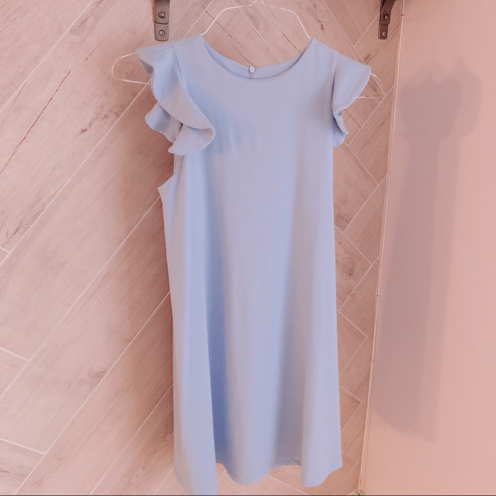 Susana Monaco Ruffle Short Sleeve Dress